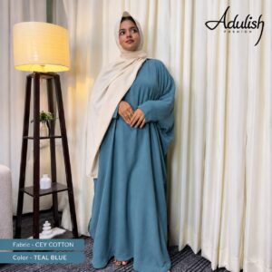 Adulish Cotton Farasha Teal