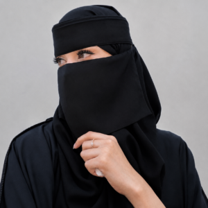 Adulish Designed Niqab Black