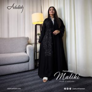 Royal Camellia Saudi Abaya