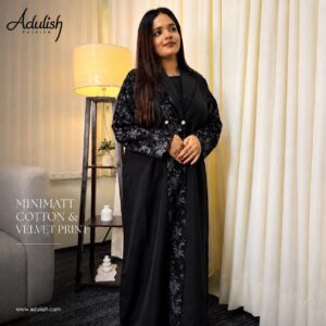 Classic Motif Emarati Abaya