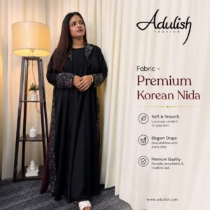 Emarati Signature Detail Abaya