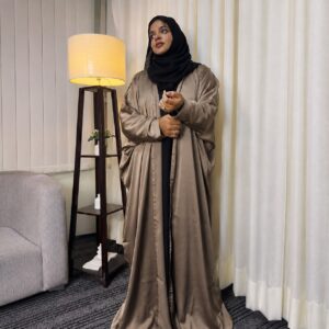 Golden Khaki Farasha Shrug