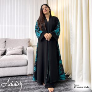 Nida Floral Back Teal