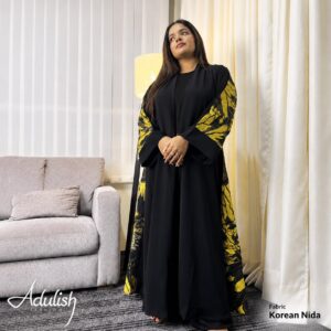 Nida Floral Back Mustard
