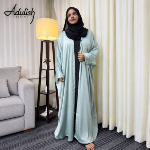 Pastel Mint Farasha Shrug