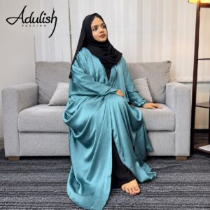 Smoky Blue Farasha Shrug