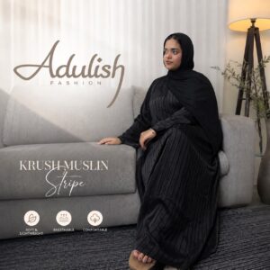 Black Daily Comfort Abaya